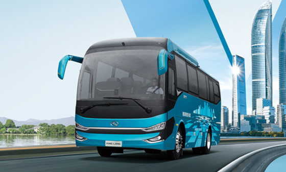 KINGLONG 9m Xe buýt Thành phố Diesel Xe buýt 40 chỗ Hành khách Xếp hạng Đã tải