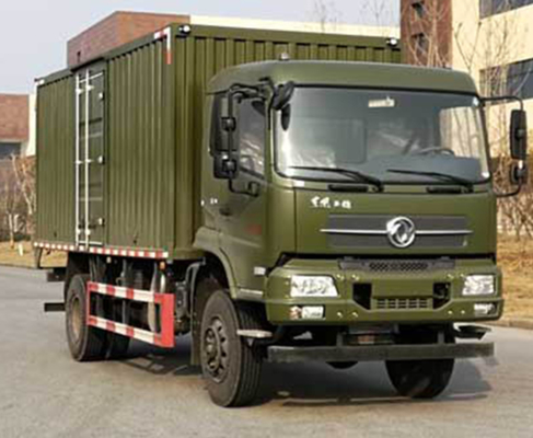 Cabin mái phẳng Xe tải chở hàng offroad 154kw Xe tải chở hàng Dongfeng