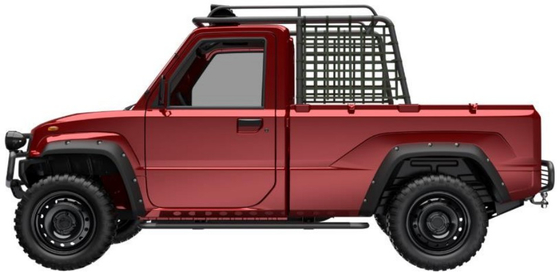 80km / H Xe tải điện EV 200mm Khoảng cách mặt đất Xe điện đôi đưa đón