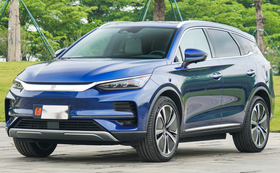 BYD TANG Ô tô Hình thức Lái xe 4 bánh 635KM Quãng đường Độ bền Xe ô tô SUV EV 7 chỗ