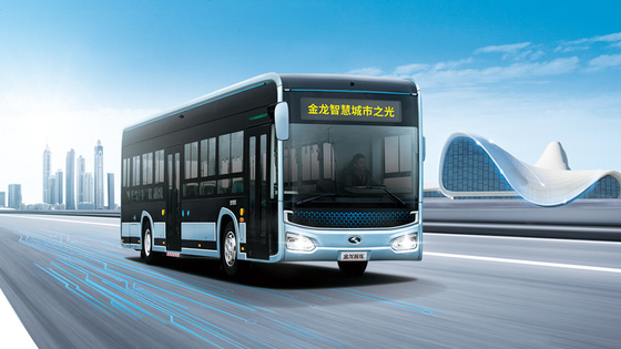 KINLONG 5G Xe buýt điện thuần túy 12M Xe buýt điện thành phố 28 chỗ ngồi