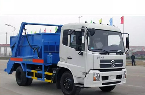 Xe tải chở rác Dongfeng 8CBM Cánh tay bơi có thùng Máy xúc bỏ qua