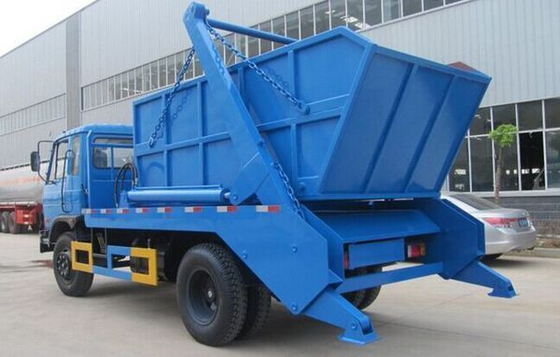 Xe tải chở rác Dongfeng 8CBM Cánh tay bơi có thùng Máy xúc bỏ qua