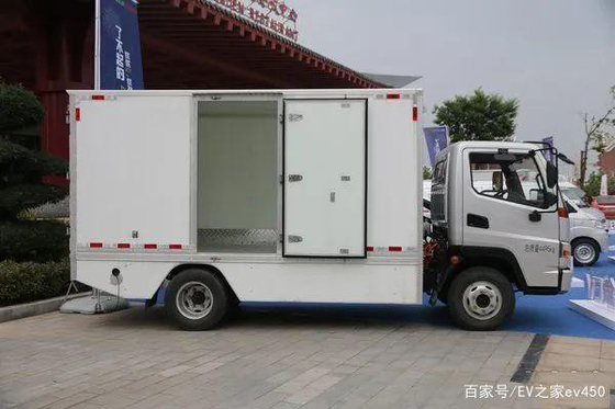 90km / h Xe tải điện EV 85kw 230KM Xe tải chở hàng điện thuần túy
