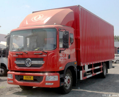Xe tải vận chuyển hàng hóa diesel Euro V Xe tải chở hàng Van 4x2 Lái xe 5200mm Chiều dài cơ sở