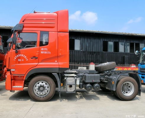 Xe tải đầu kéo Dongfeng 315hp Xe đầu kéo diesel 18T Euro 4