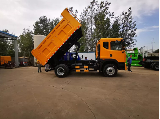 96kw 4x2 Single Cab Xe tải tự đổ hạng nặng Truyền dẫn bằng tay