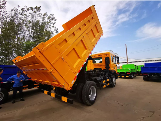 96kw 4x2 Single Cab Xe tải tự đổ hạng nặng Truyền dẫn bằng tay