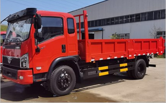 Xe tải tự đổ hạng nặng 4x2 mạnh mẽ Xe tải tự đổ theo dõi nhỏ Dongfeng