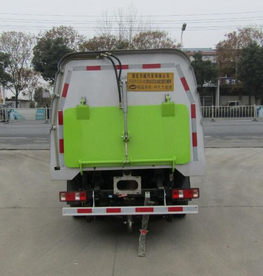 Xe tải quét đường loại xăng 3CBM Xe tải quét dọn bề mặt cứng Xe tải quét rác làm sạch bề mặt