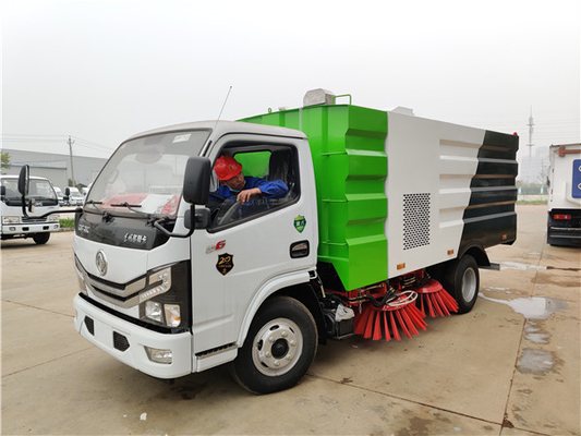 Xe tải quét đường DONGFENG D6 Series 130HP Động cơ nhiên liệu diesel 4X2