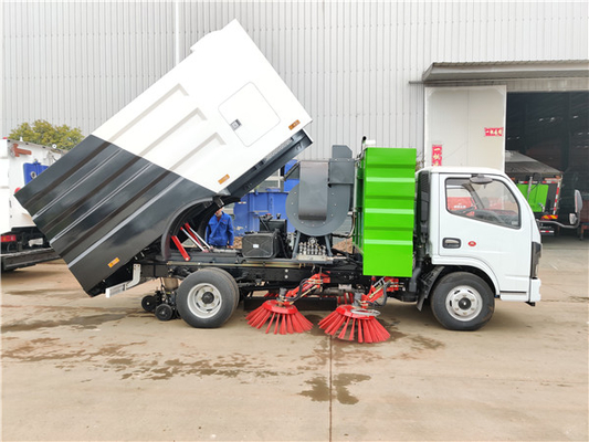 Xe tải quét đường DONGFENG D6 Series 130HP Động cơ nhiên liệu diesel 4X2