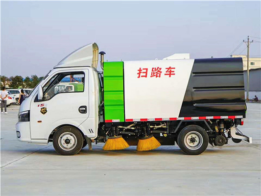 Xe tải quét đường hạng nhẹ Xe tải quét đường hàng đơn Cabin
