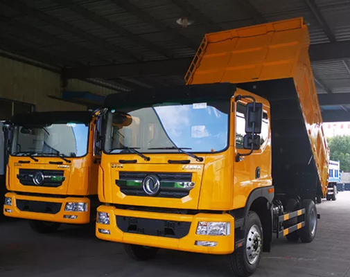96kw 4x2 Single Cab Xe tải tự đổ hạng nặng Truyền dẫn bằng tay