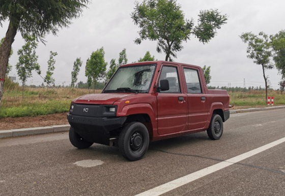 Sân tập 120KM Xe tải điện nhẹ với 4 chỗ ngồi 2 hàng ghế