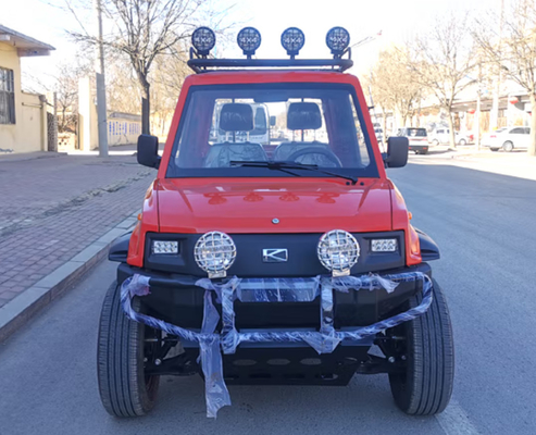 80km / H Xe tải điện EV 200mm Khoảng cách mặt đất Xe điện đôi đưa đón