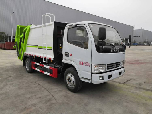 Xe tải thu gom rác 6m3 Xe chuyển thùng Xe tải nén rác gắn thùng