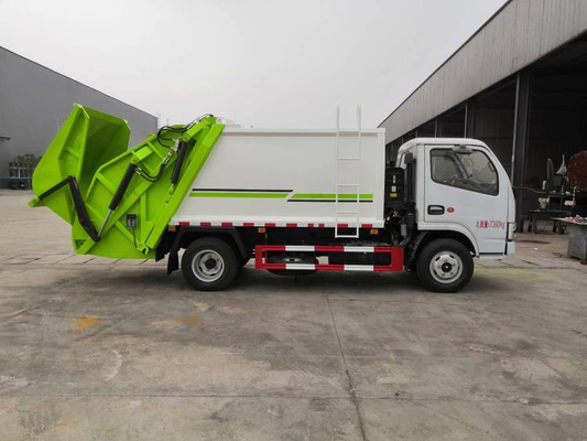 Xe tải thu gom rác 6m3 Xe chuyển thùng Xe tải nén rác gắn thùng