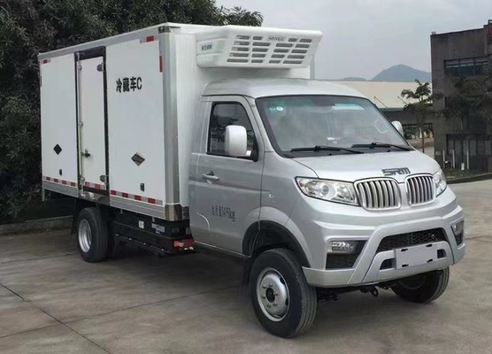 Xe tải điện mini đông lạnh 1.5T Tải xe tải đông lạnh để giao thực phẩm tươi sống