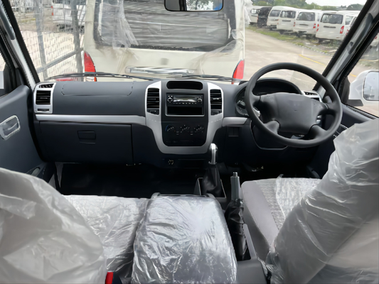 RHD Chỉ đạo 11 chỗ ngồi Xe buýt điện mini Xe tải chở khách chạy điện 250km Số dặm bền bỉ