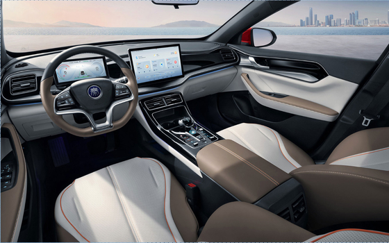 BYD Qin Plus Xe điện nguyên chất Xe EV mới Y2022 Phiên bản vô địch 420KM
