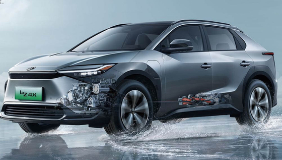 Xe điện Toyota Bz4x Suv EV 2023 Trung Quốc Toyota BZ4X 400KM Driving Range Model