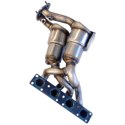Ống Xả Dual CAT Ống Xả Tự Động Bộ Phận Động Cơ Bộ Chuyển Đổi Xúc Tác Cho Xe BMW 3 Series E90 320I